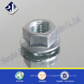 Zinc Galvanized Carbon Steel DIN6923 Flange Nut